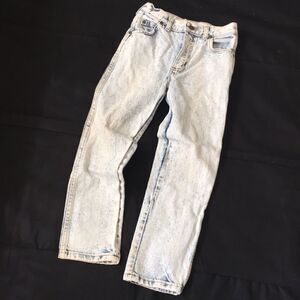 ❤️Vintage Made in the USA Acid wash Kids Jeans 8